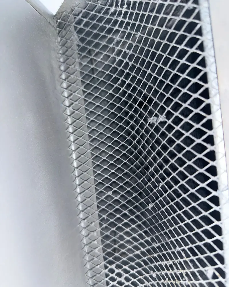 Same dryer vent after Horizon Aircare cleaning at a West Palm Beach, FL home.